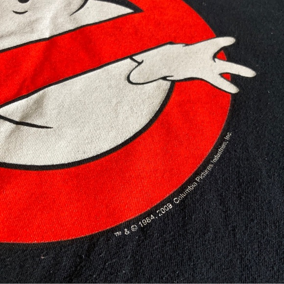 2009 Ghostbusters Shirt Adult Extra Large XL Mens Black Halloween Y2K Grunge - Picture 5 of 8